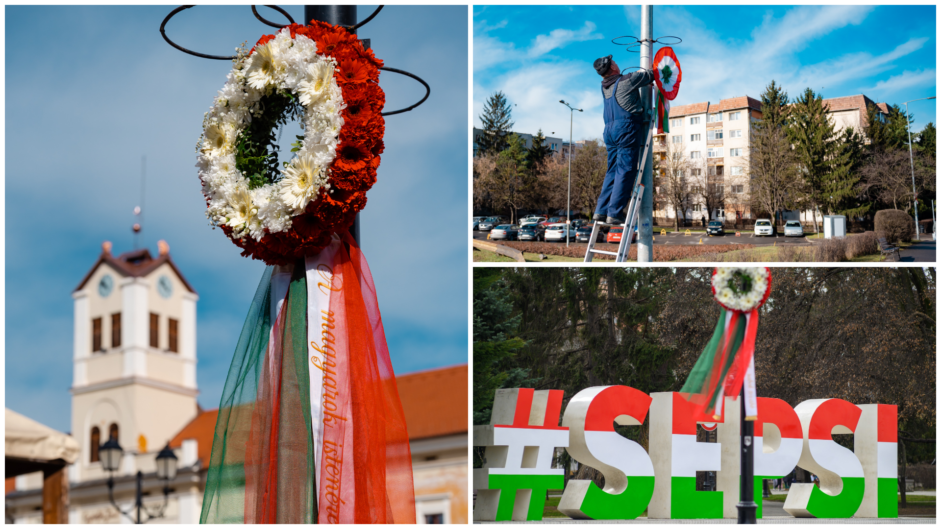 (Képgaléria) Ünnepi díszbe öltözött Sepsiszentgyörgy