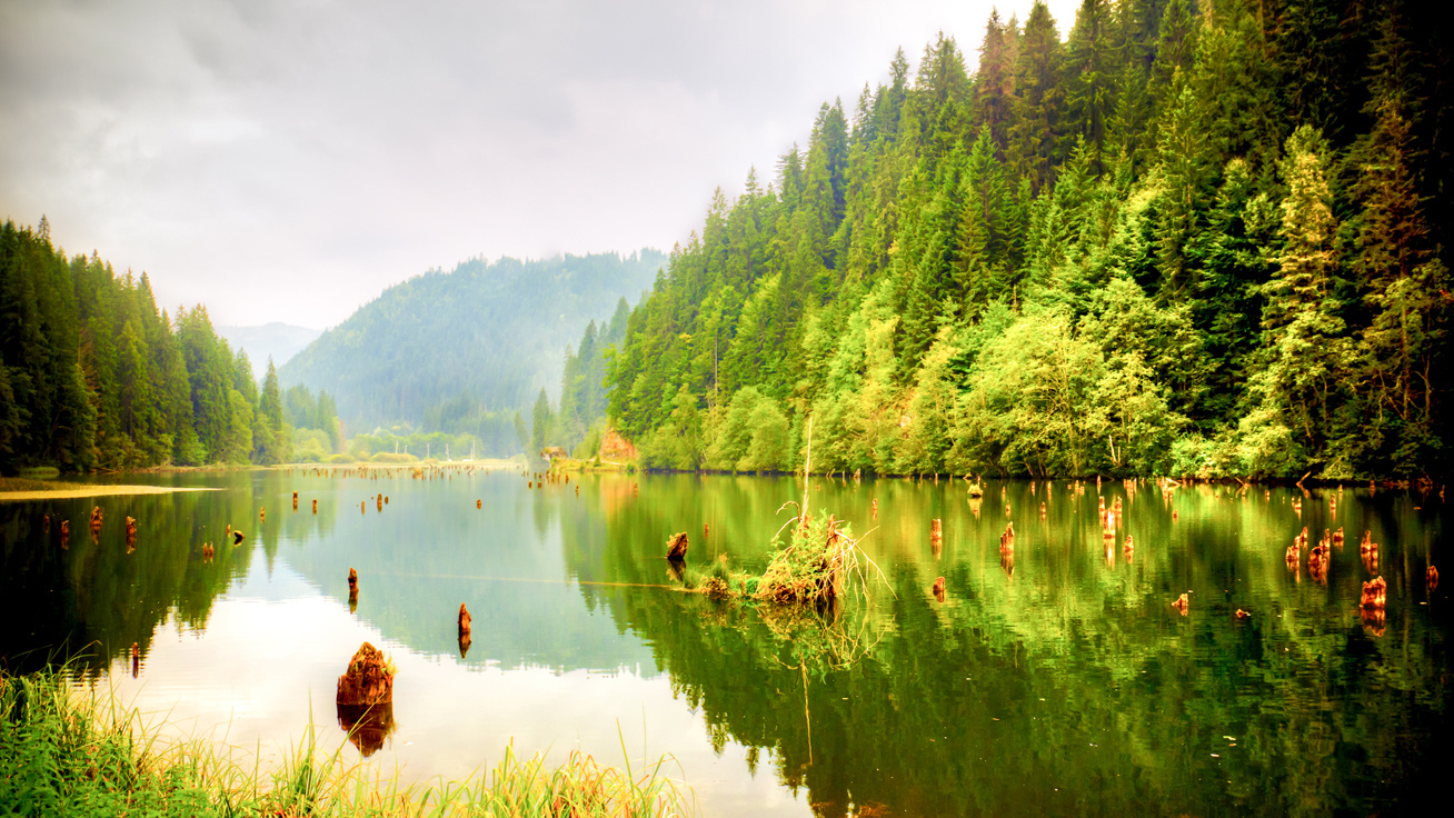 Erdély egyik legszebb természeti csodája: a Gyilkos-tó 