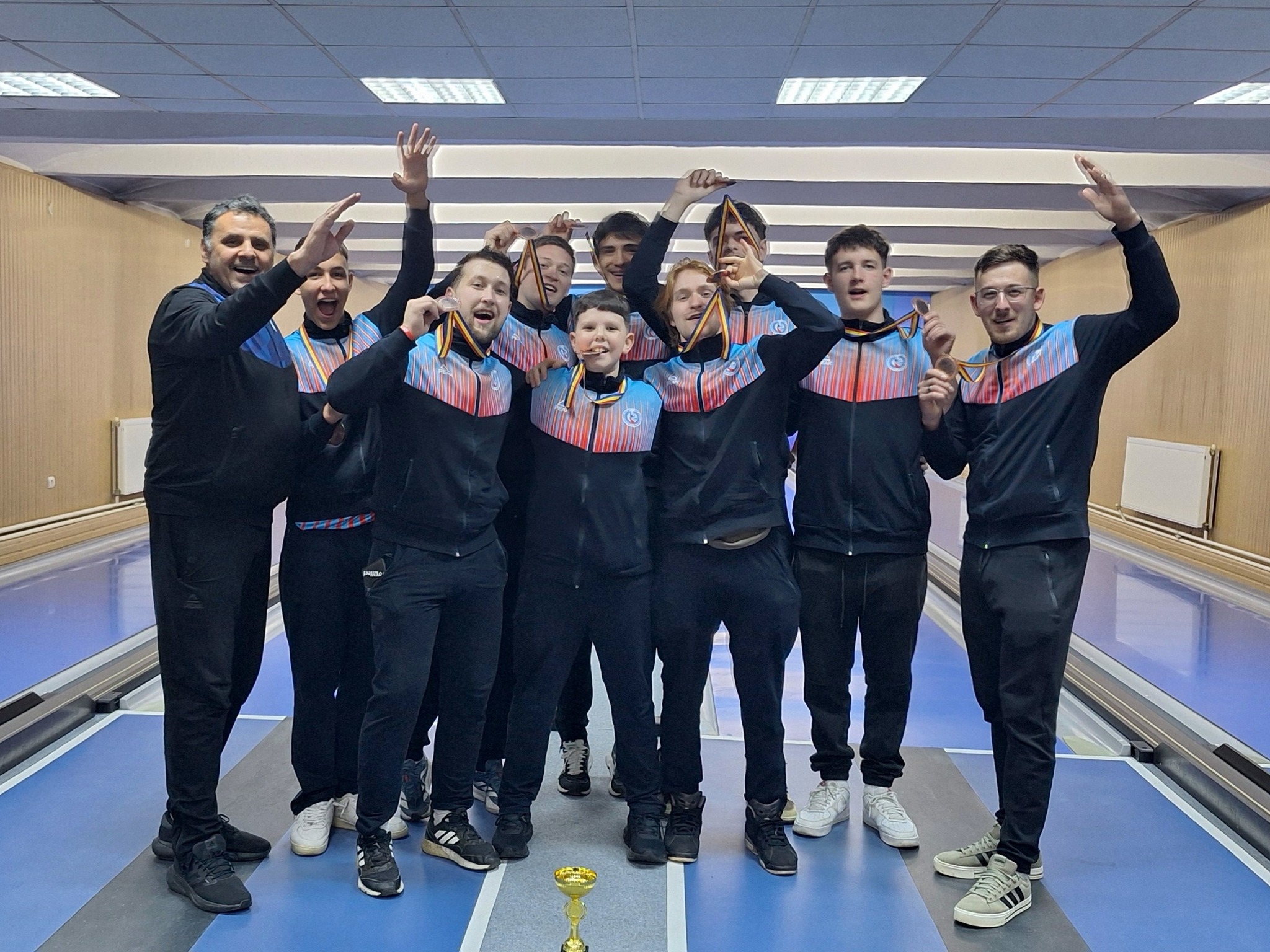 Bronzérmes a Marosvásárhelyi VSK U23-as tekecsapata