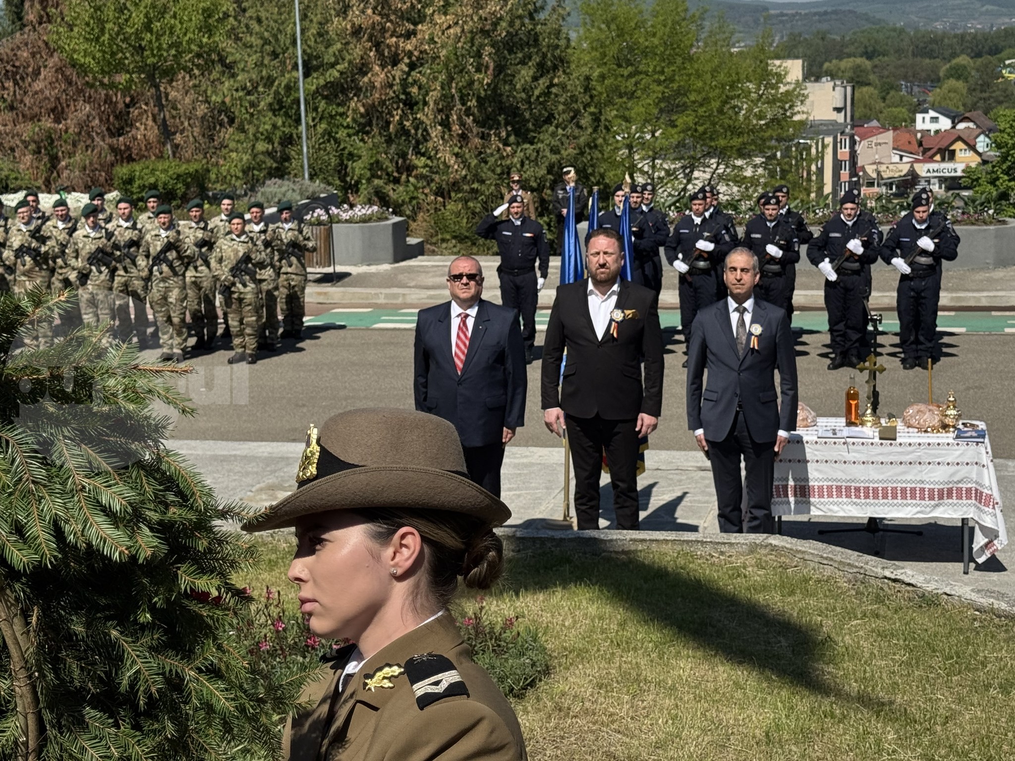 A Háborús Veteránokra emlékeztek Marosvásárhelyen