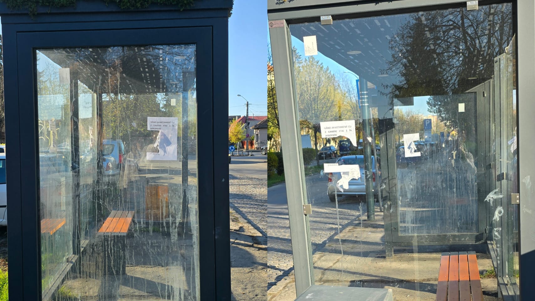 Fekete pont a marosvásárhelyi buszmegállók állapotáért