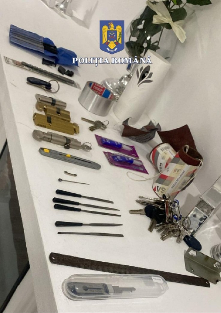 Tolvajokat fogtak el Maros megyében: lakásokat törtek fel