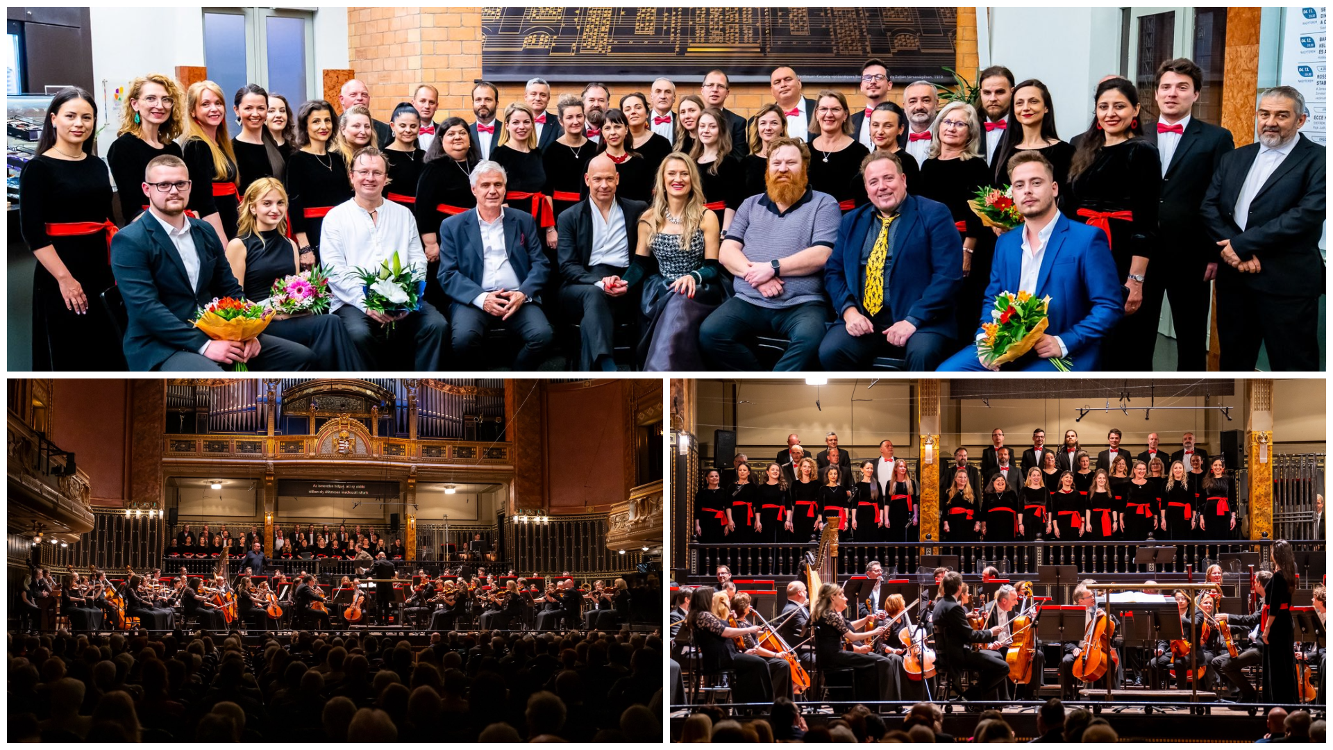 A Marosvásárhelyi Állami Filharmónia Vegyeskarának tagjai különleges eseményen vettek részt