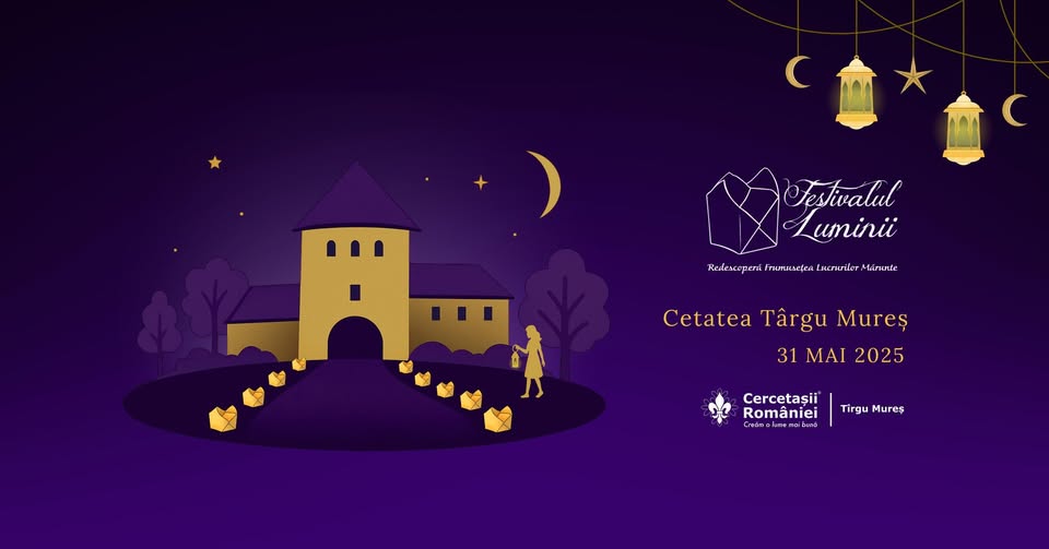 12. alkalommal rendezik meg a Fények Fesztiválját Marosvásárhelyen