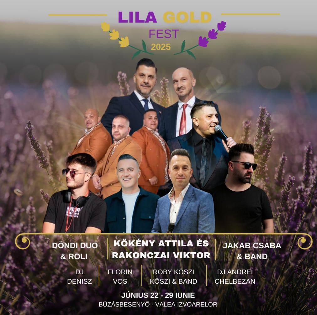 A Lila Gold Lavender levendulamező ismét megnyitja kapuit 2025-ben!