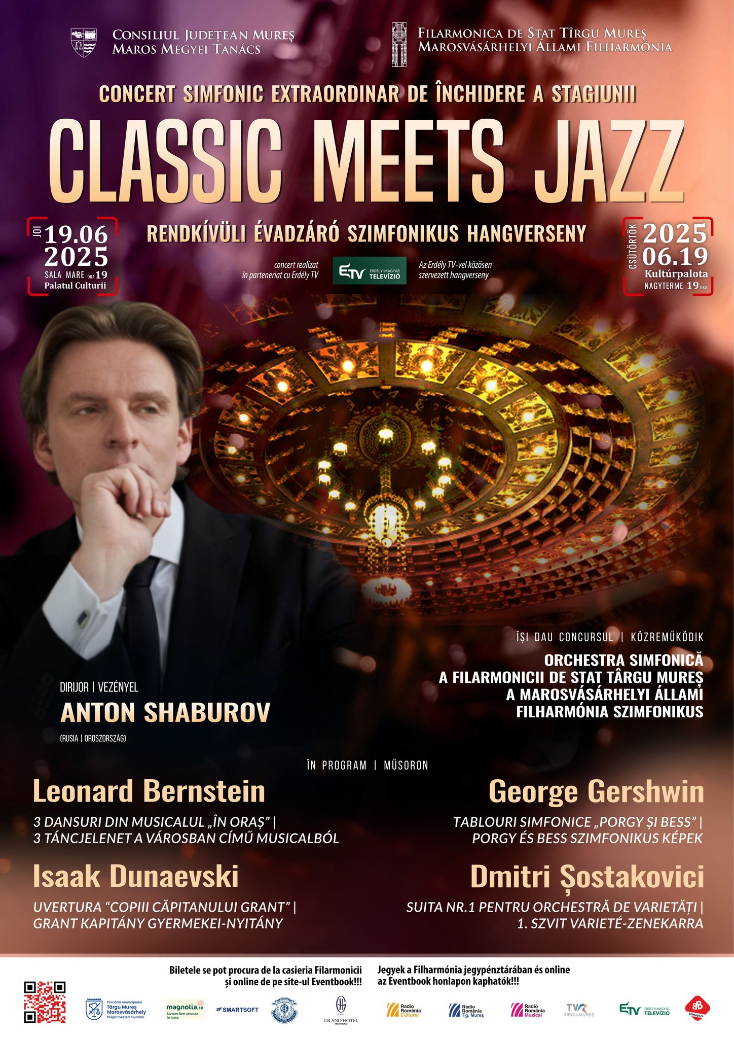 Classic Meets Jazz Marosvásárhelyen – Szimfonikus szezonzáró rendhagyó repertoárral
