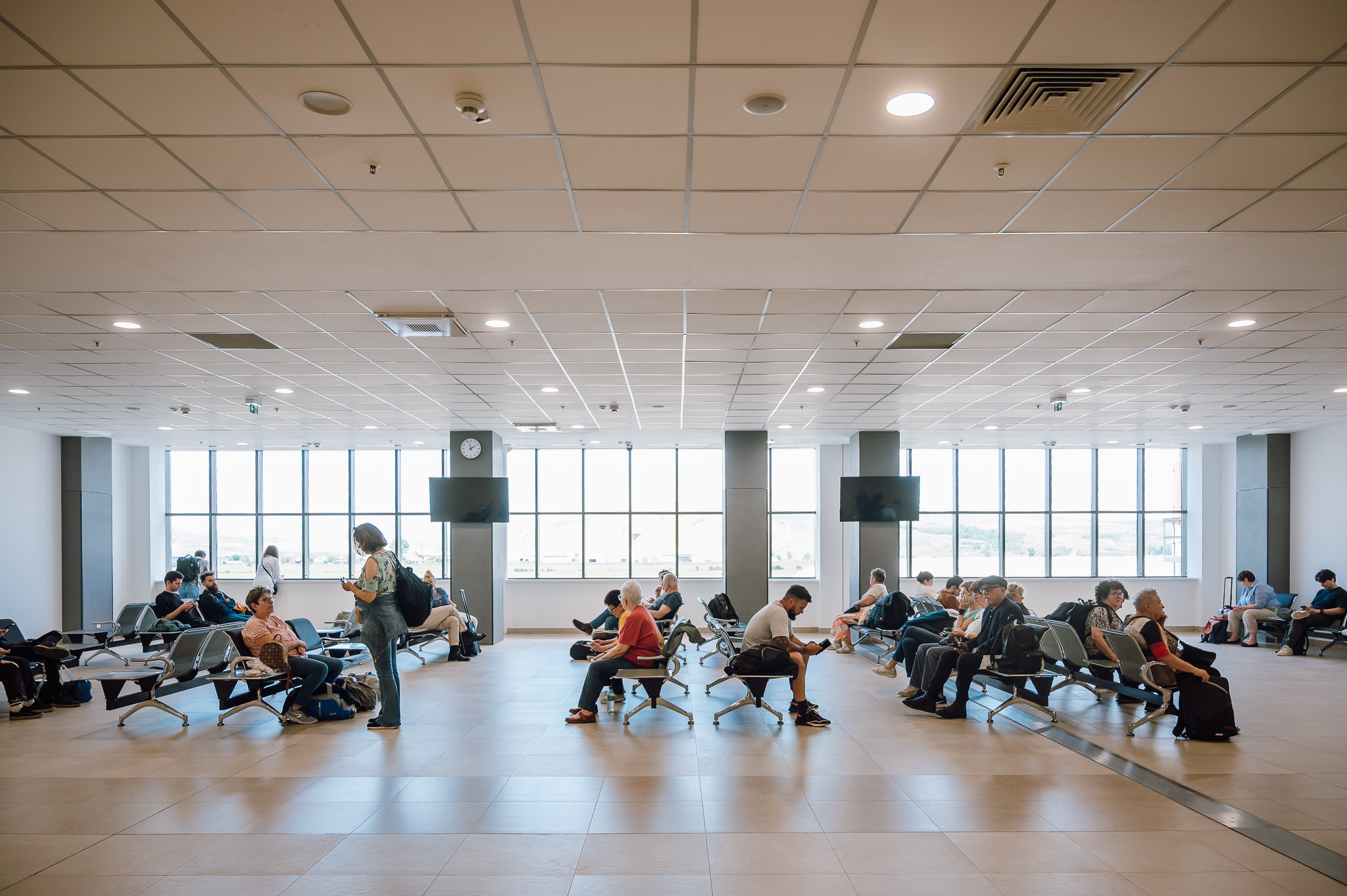 Próbaüzemben megnyílt a Marosvásárhelyi Transilvania Repülőtér új utasterminálja