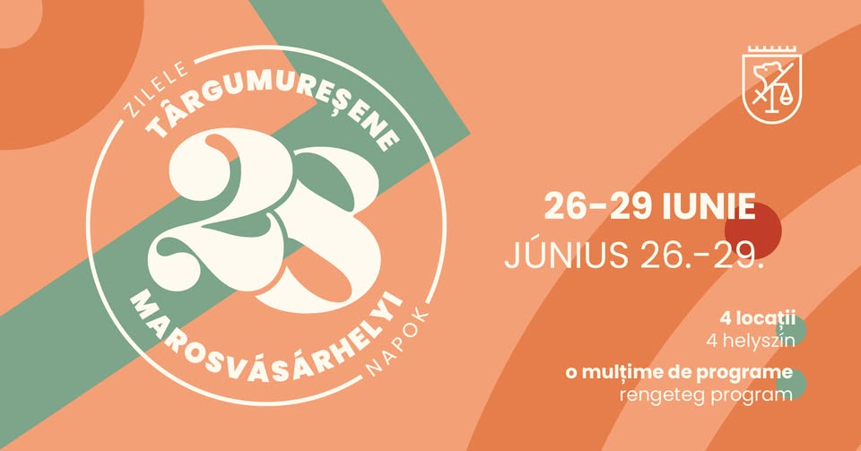 Idén 28. alkalommal kerül megrendezésre a Marosvásárhelyi Napok