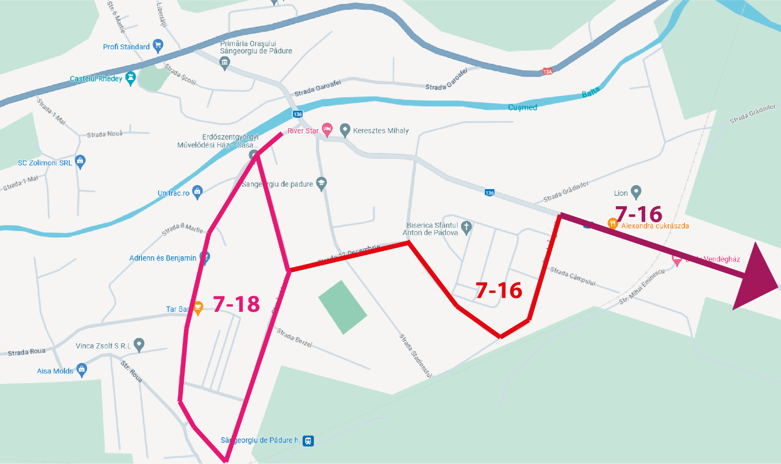 Útlezárások a 2025-ös Transylvania Triathlon Festival verseny miatt Erdőszentgyörgyön