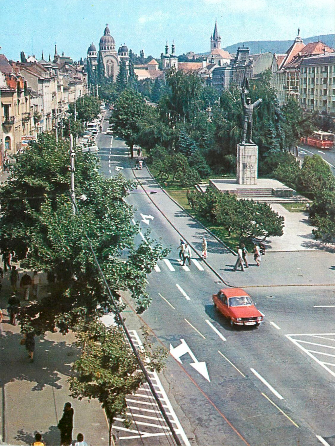 Emlék a múltból… Marosvásárhely főtere a 80-as években