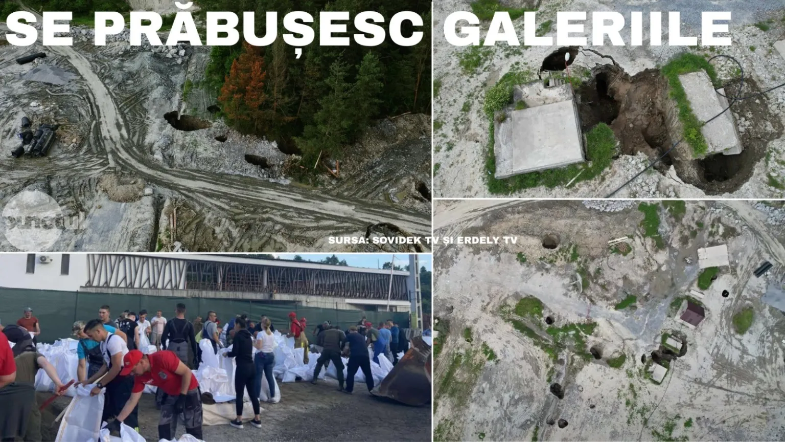 A katasztrófa folytatódik: Egyre több házat evakuálnak Parajdon