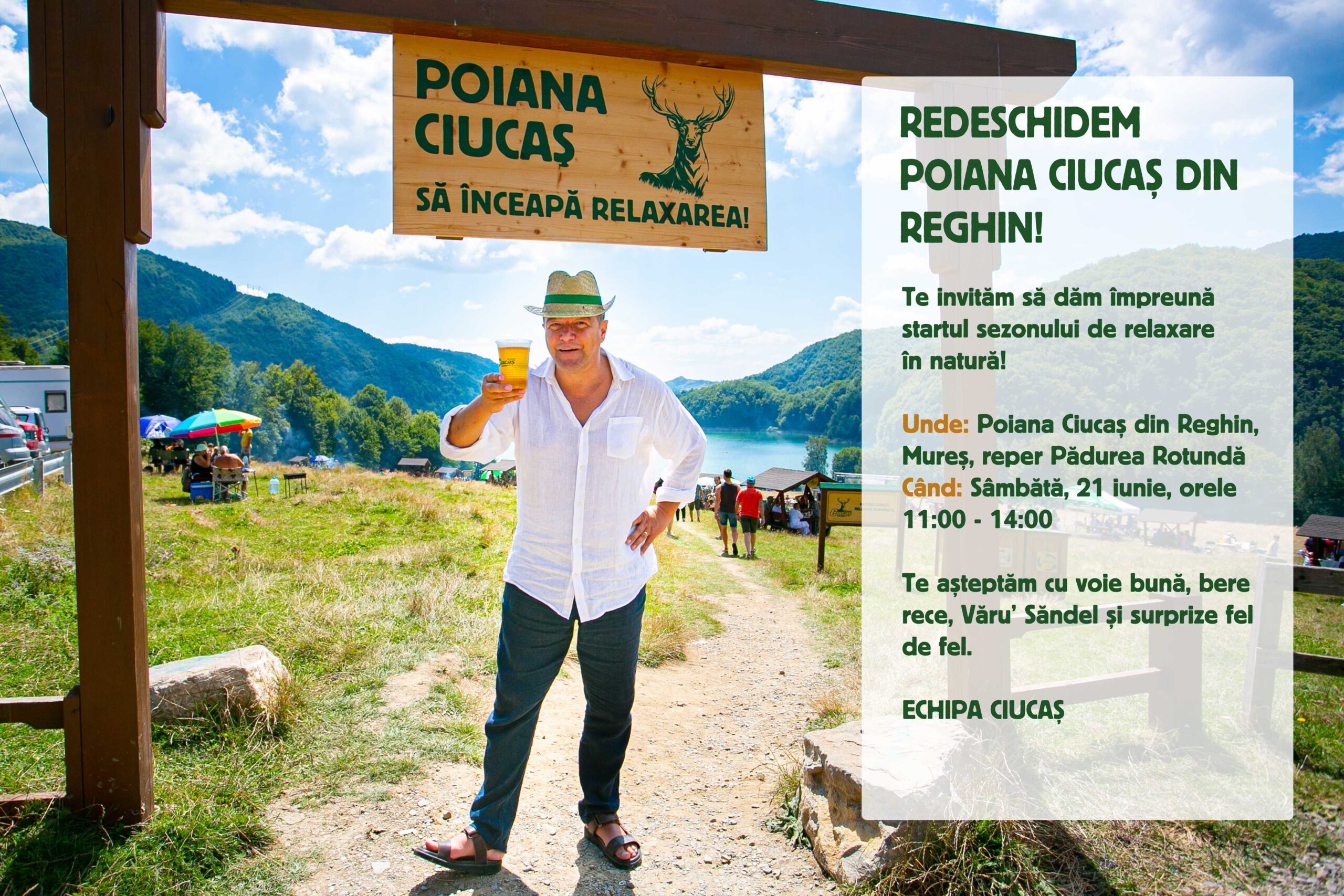 Szászrégen a nyár úti céljává válik: a Ciucaș Karaván valódi kikapcsolódást hoz a természet szívébe június 21-én