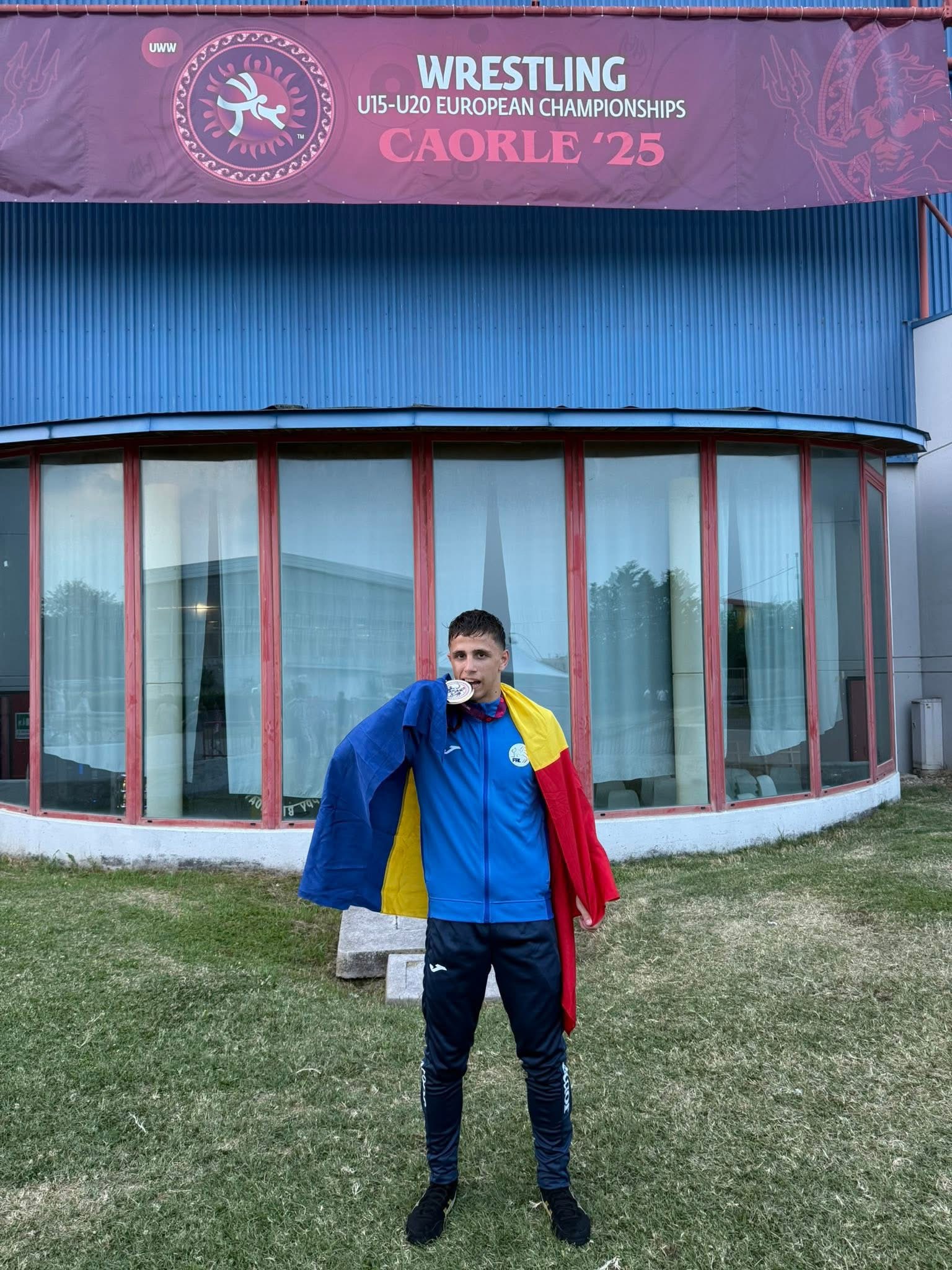 Történelmet írt a marosvásárhelyi sportoló: Nagy István Európa-bajnoki címet szerzett szabadfogású bírkózásban