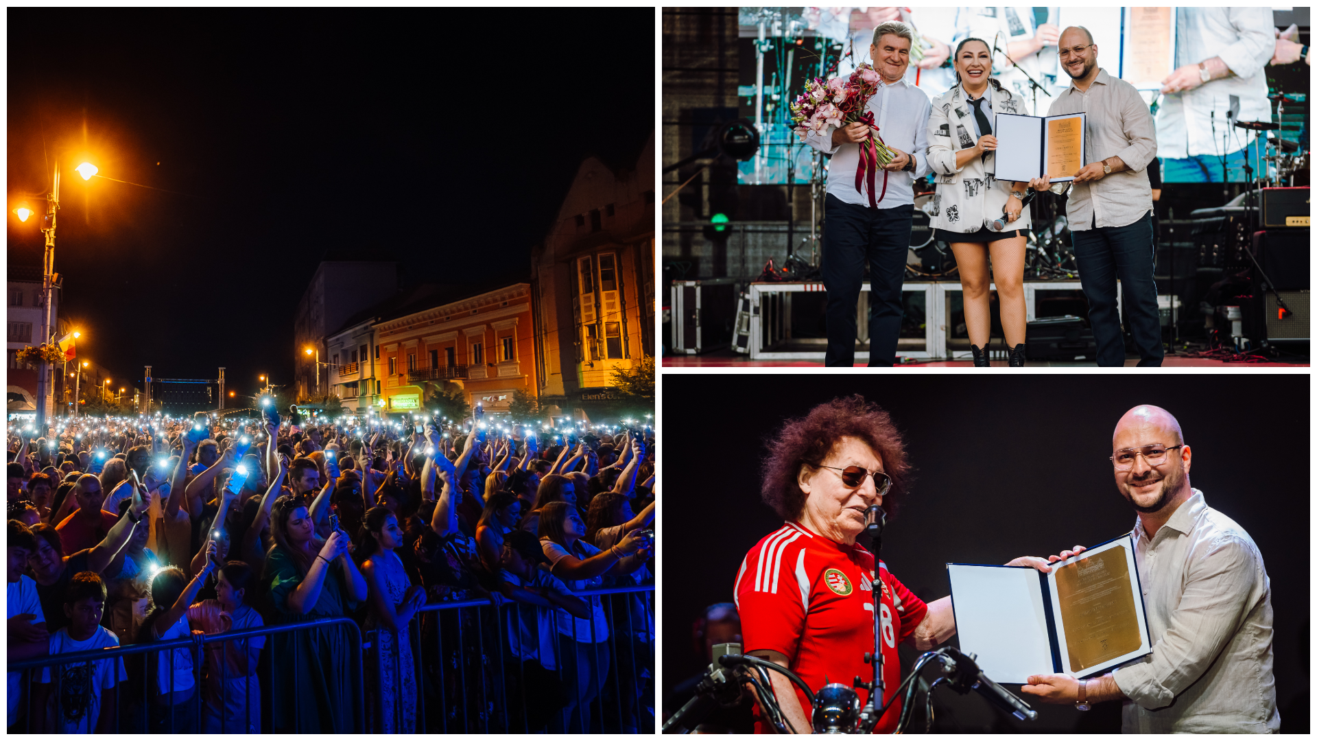 Demjén Ferenc és Andra Măruță kapták az Ars Musica Pro Urbe díjat a 28. Marosvásárhelyi Napok záróeseményén