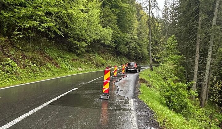 Sofőrök figyelem: munkálatok miatt forgalomkorlátozás a Parajd és Borzont közötti útszakaszon