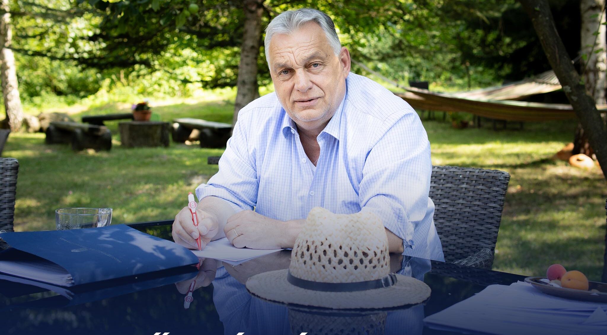 Orbán Viktor Tusnádfürdőről jelentkezett, már készül a szombati beszéd