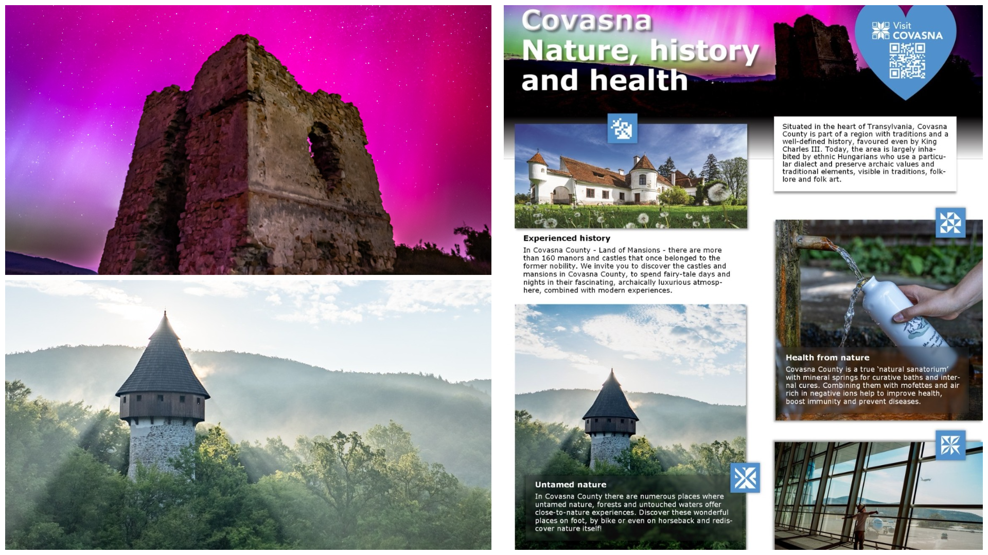 Kovászna megye is helyet kapott a „Urlaub in Rumänien” turisztikai kiadványban