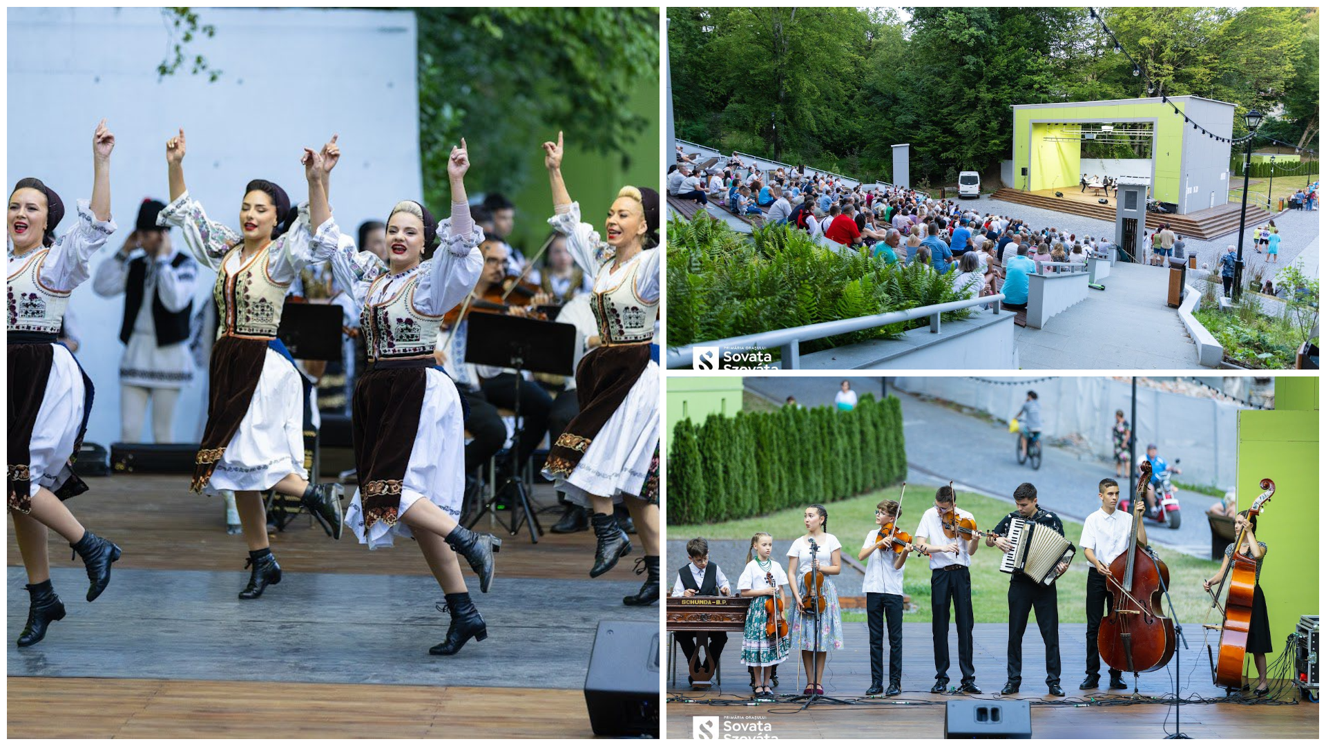(Fotó) Fergeteges hangulat a nyári rendezvénysorozatok nyitóhétvégéjén Szovátán