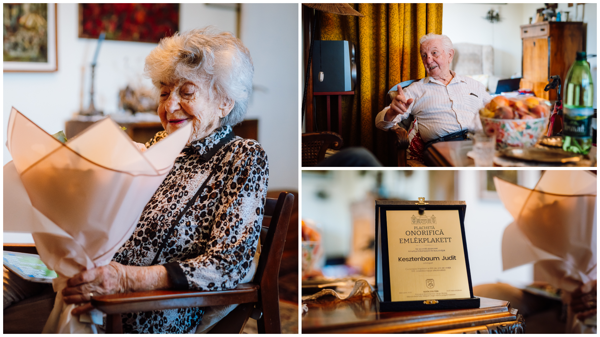Egy évszázad méltósággal – a marosvásárhelyi Kesztenbaum Judit 100 éves