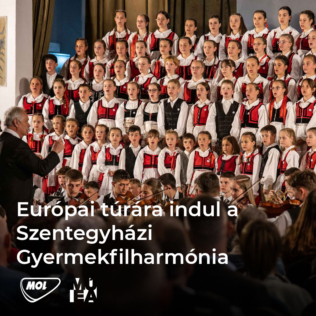 Európai turnén a Szentegyházi Gyermekfilharmónia – tíz koncert, öt ország, két hét alatt