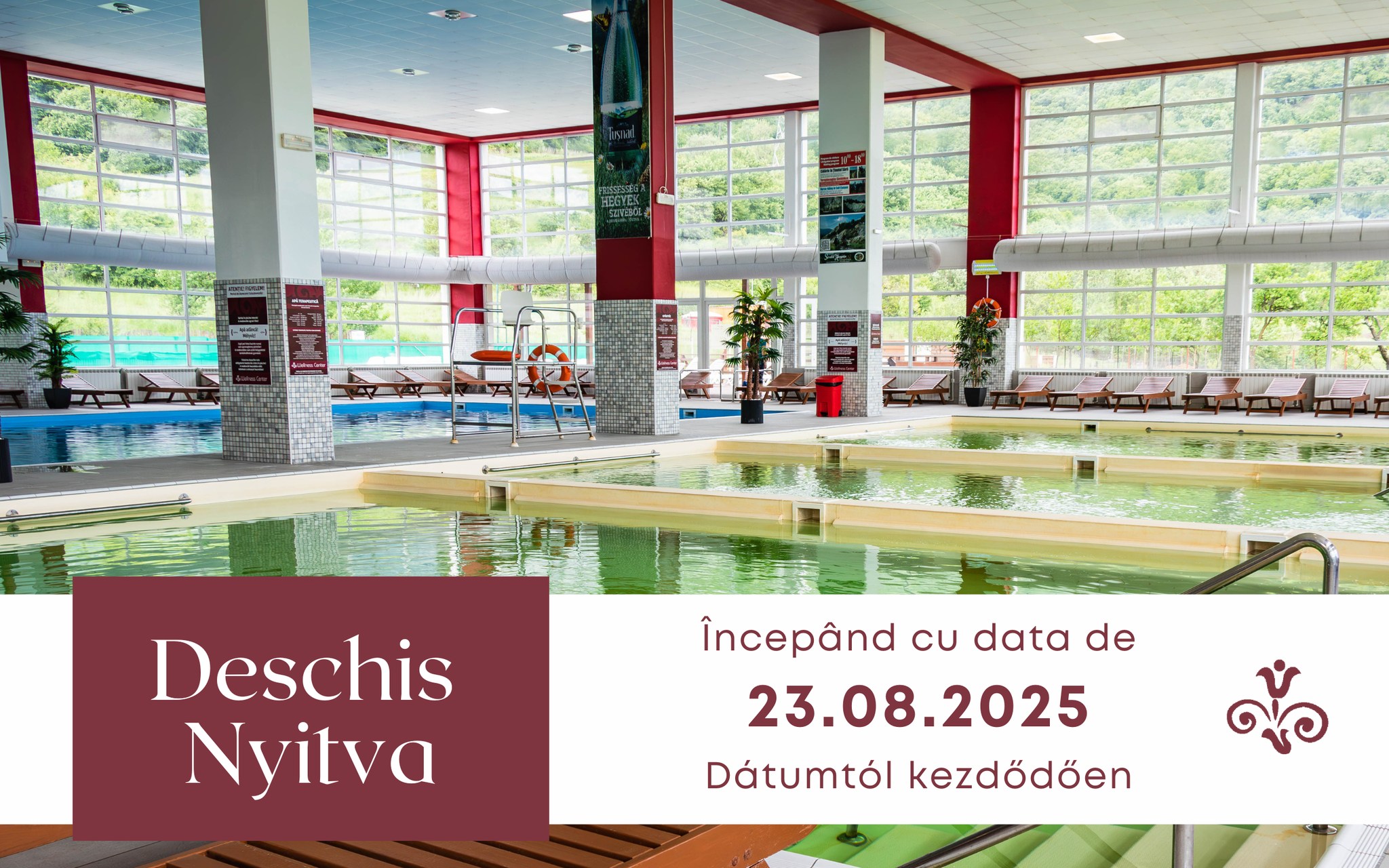 Jó hír – Újra kinyit a Parajdi Wellness Központ