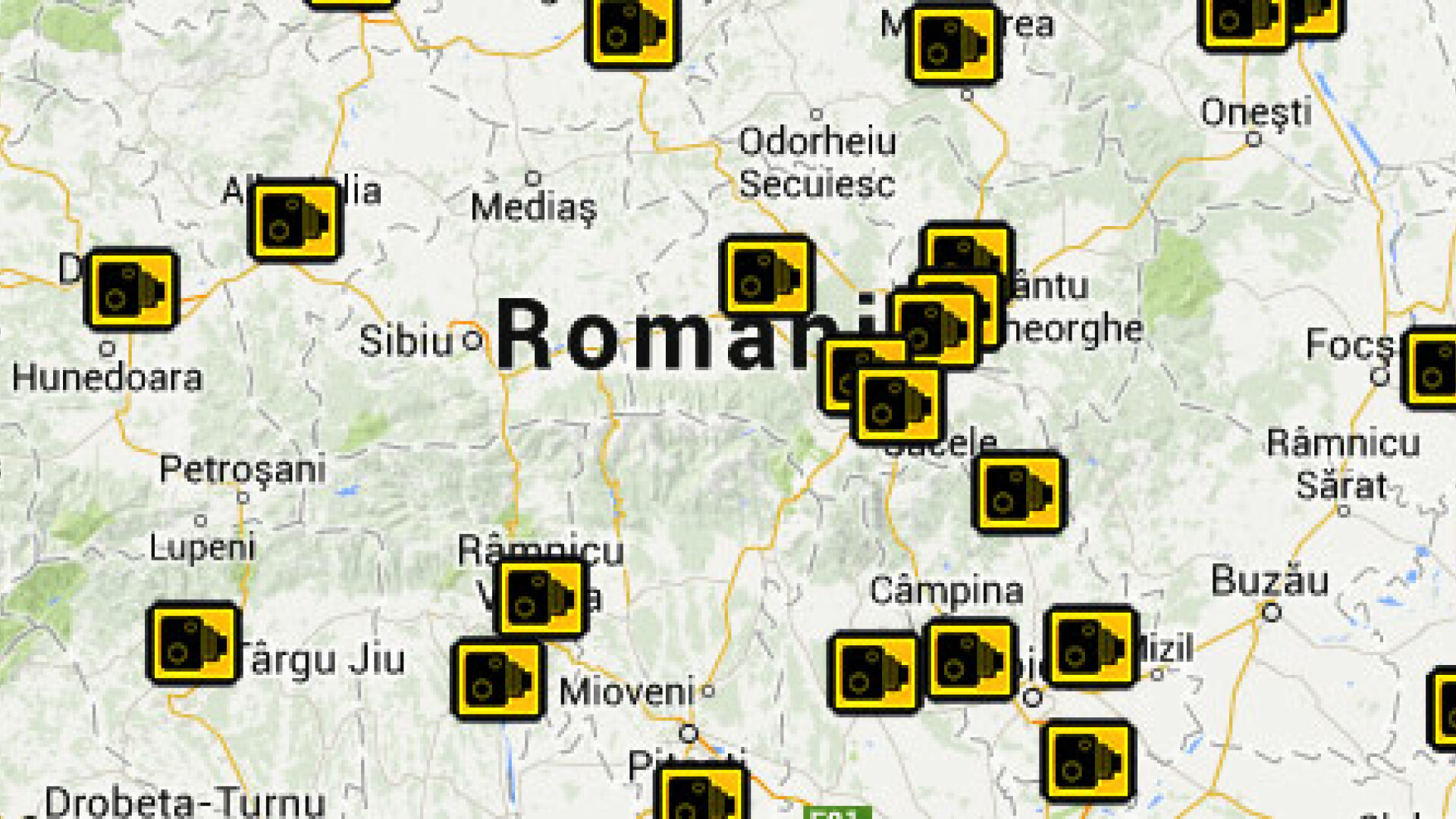 Itt a lista – Hova helyezte el a CNAIR a több mint 100 útdíjellenőrző (rovinieta) kamerát?