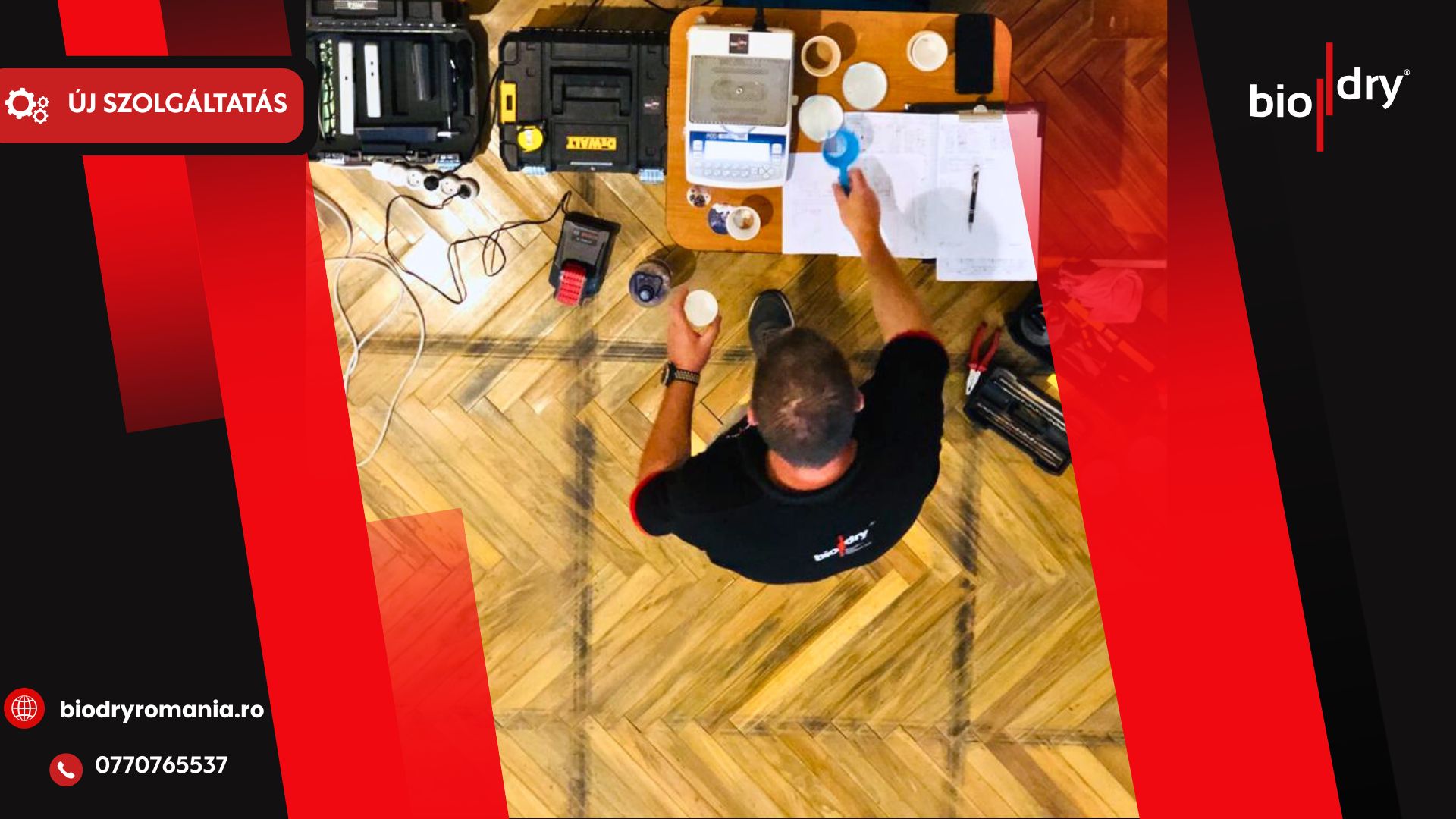 Professzionális diagnosztika nedves falakhoz