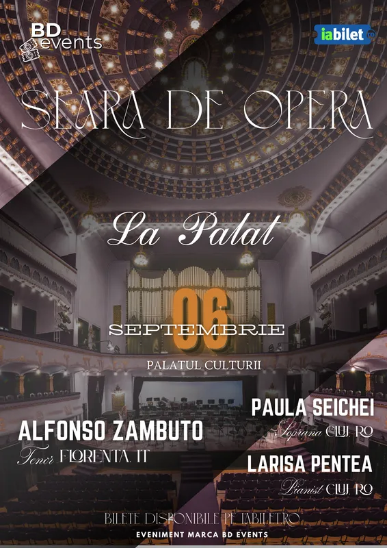 Operaest a marosvásárhelyi Kultúrpalotában – három kivételes művész egy színpadon