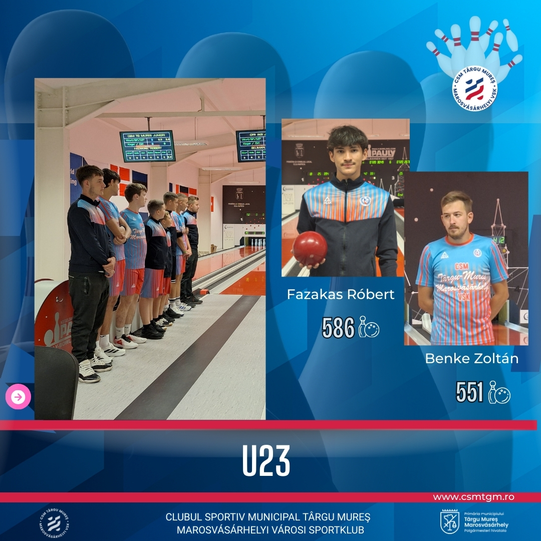 Győzelemmel kezdte a szezont a Marosvásárhelyi VSK U23-as teke-csapatad