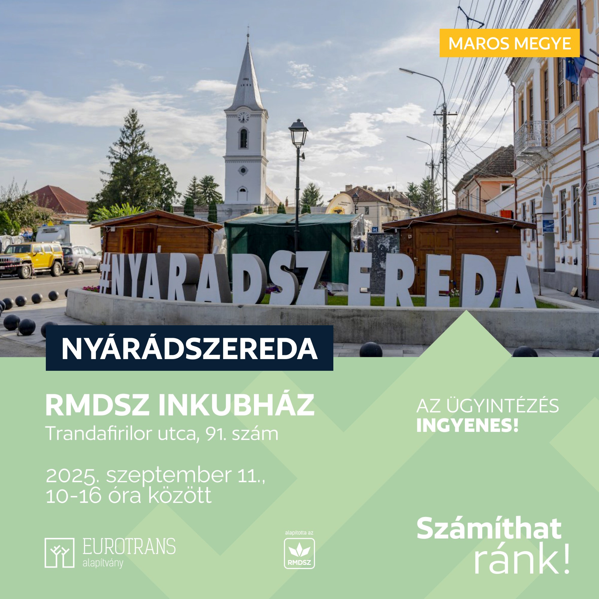 Ingyenes állampolgársági ügyintézés Szászrégenben, Szovátán, Marosvásárhelyen, Nyárádszeredában és Dicsőszentmártonban