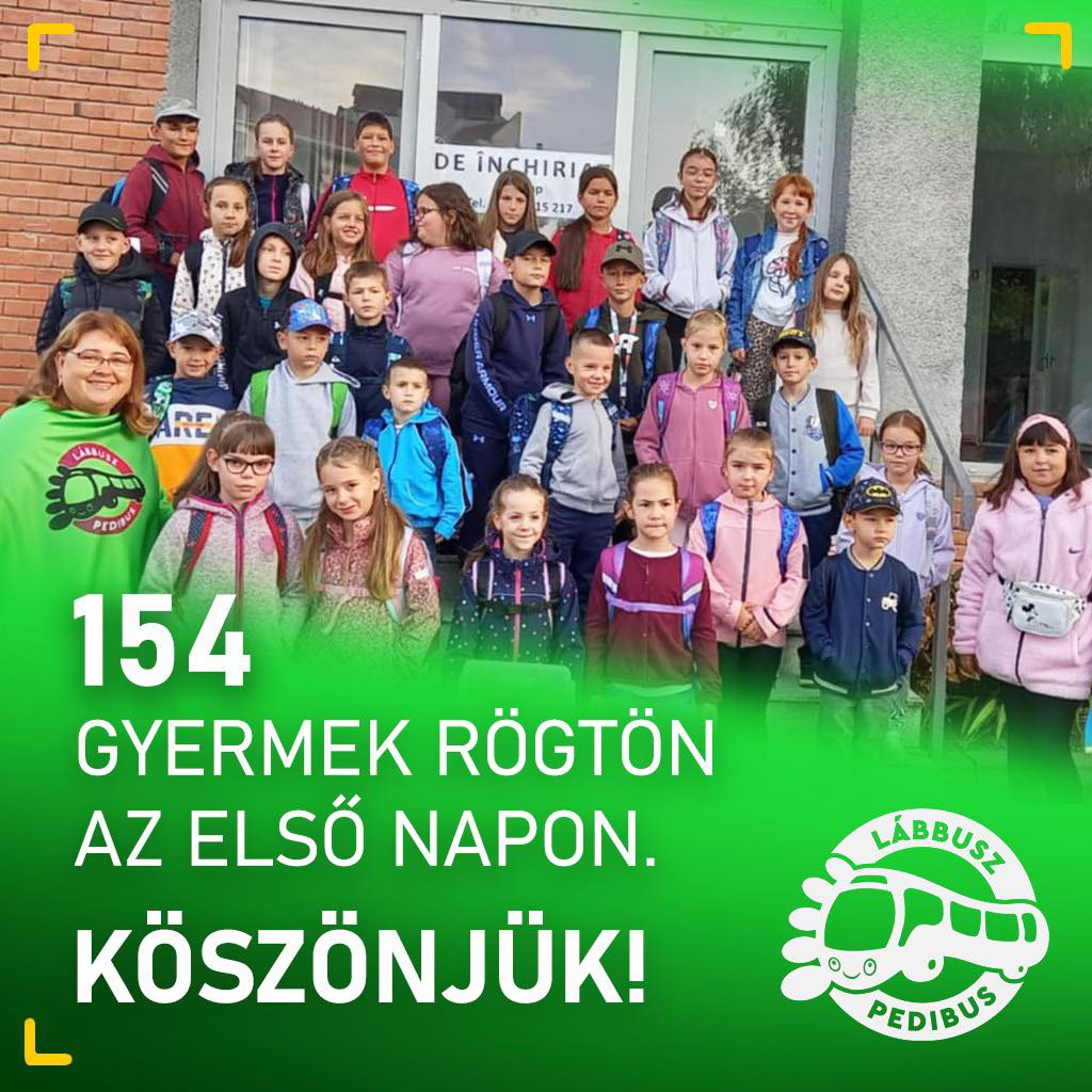 Rekordszámú résztvevő: 154 gyermekkel startolt a Lábbusz Csíkszeredában