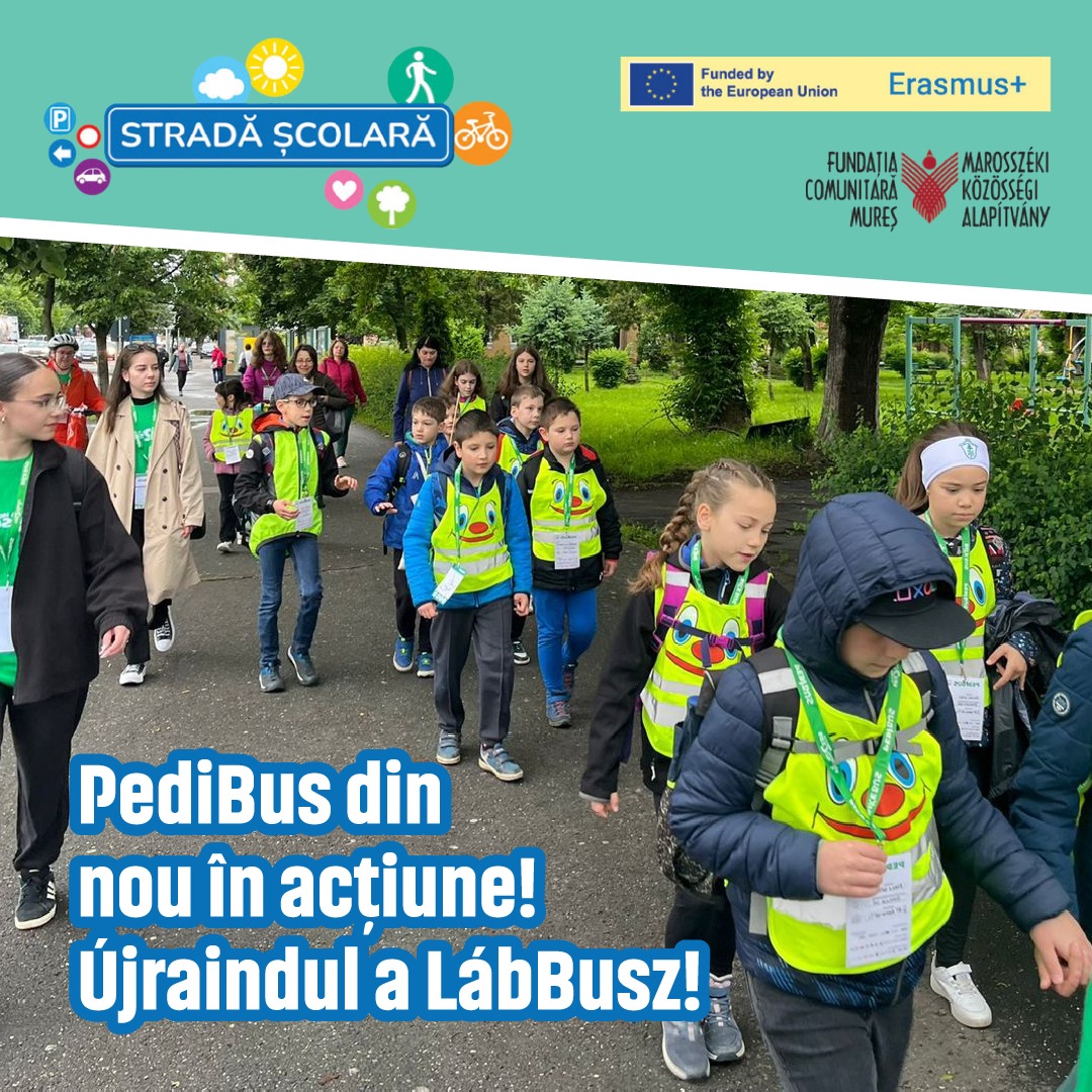 LábBusz-program indul Marosvásárhelyen és Régenben szeptember 22-től