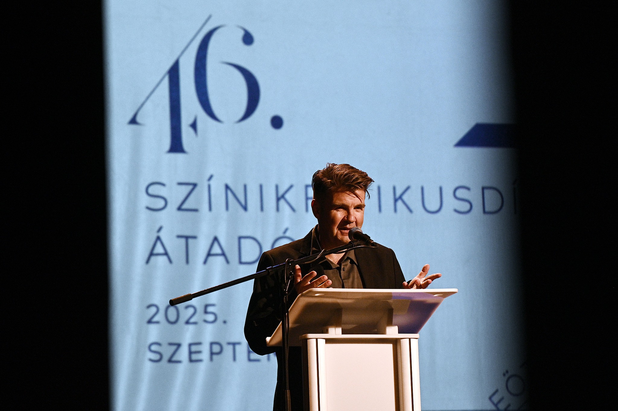 Marosvásárhelyi színész díjat nyert a magyar színházi szakma legrangosabb fórumán