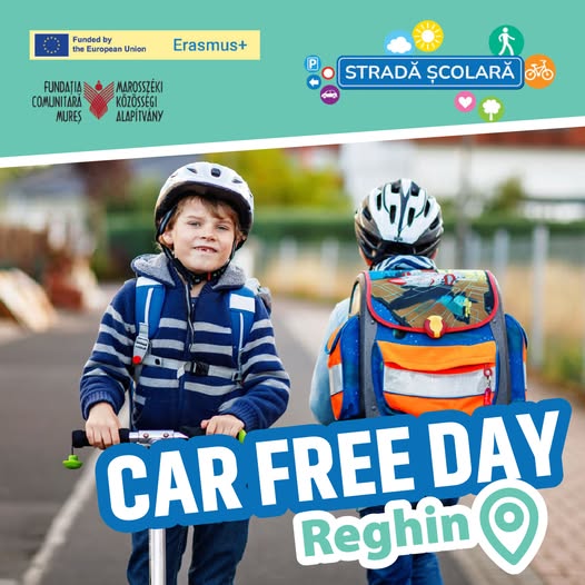 Iskolautca próbaidőszak indul Szászrégenben – így zajlik majd a Car Free Day szeptember 19-én