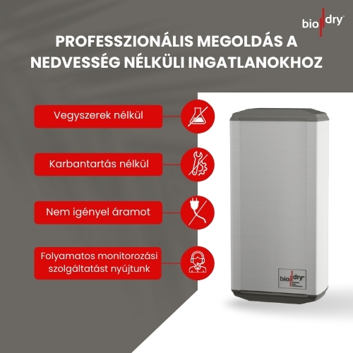 A falakban rejlő nedvesség csökkentheti az ingatlan értékét 