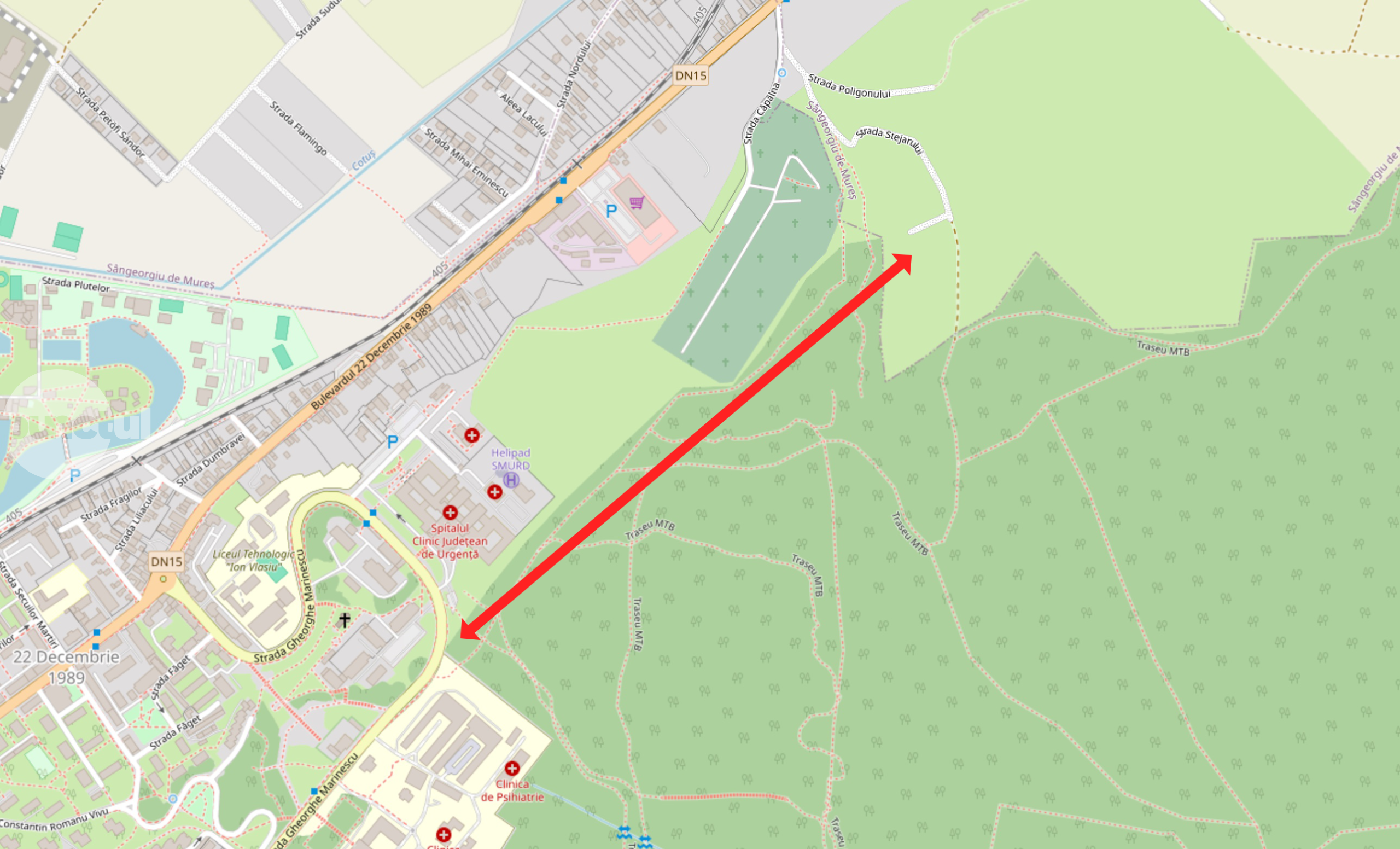 Meghosszabbíthatják a Gheorghe Marinescu utcát a Tölgyfa utcáig