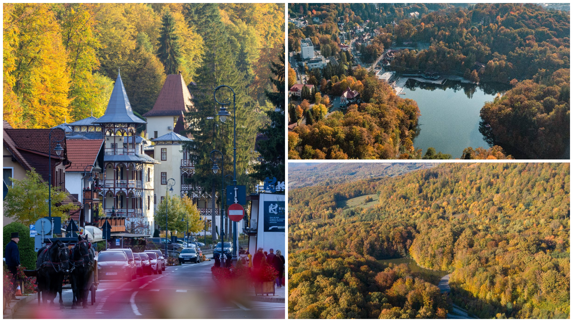 (Fotó) Szováta őszi arca: természet, nyugalom és látványos színek