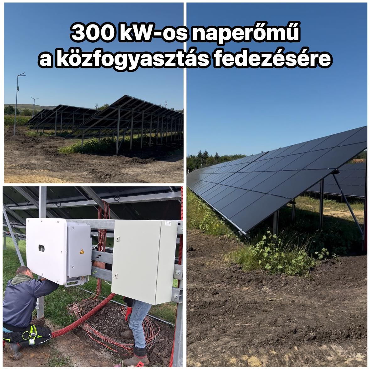 Naperőmű, iskolai napelemek és új hulladékudvar Mezőpanitban a fenntarthatóság jegyében
