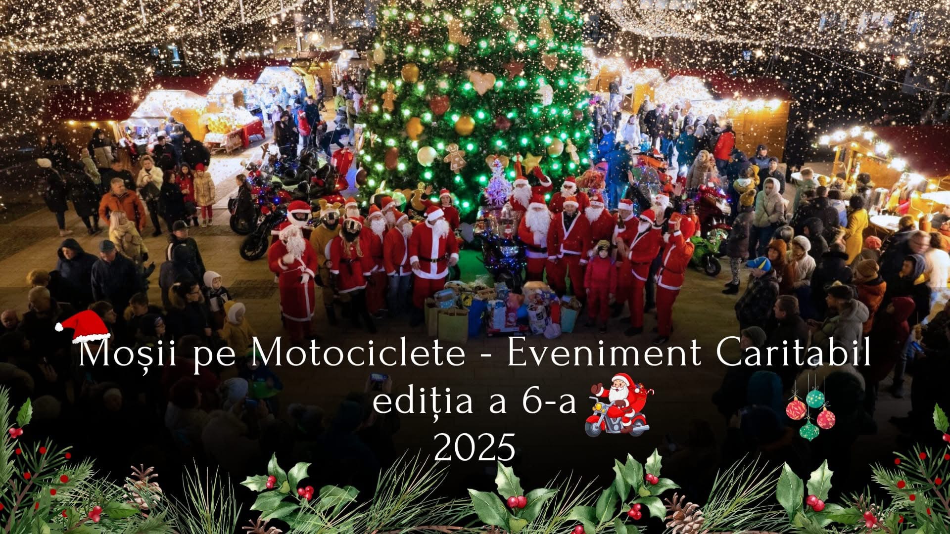 Visszatérnek a Motoros Mikulások Marosvásárhelyre
