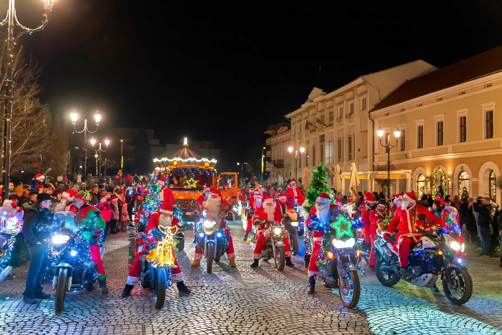 A Motoros Mikulások pénteken Sepsiszentgyörgyre érkeznek
