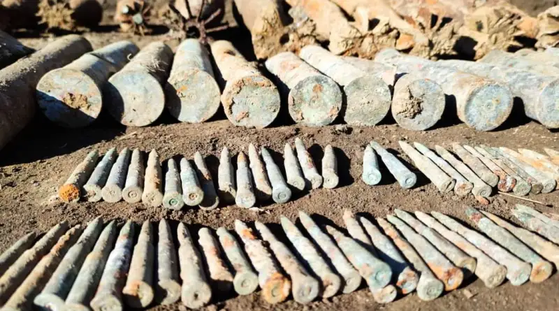 Több mint 2 000 fel nem robbant lőszert semmisítettek meg Maros megyében 2025-ben