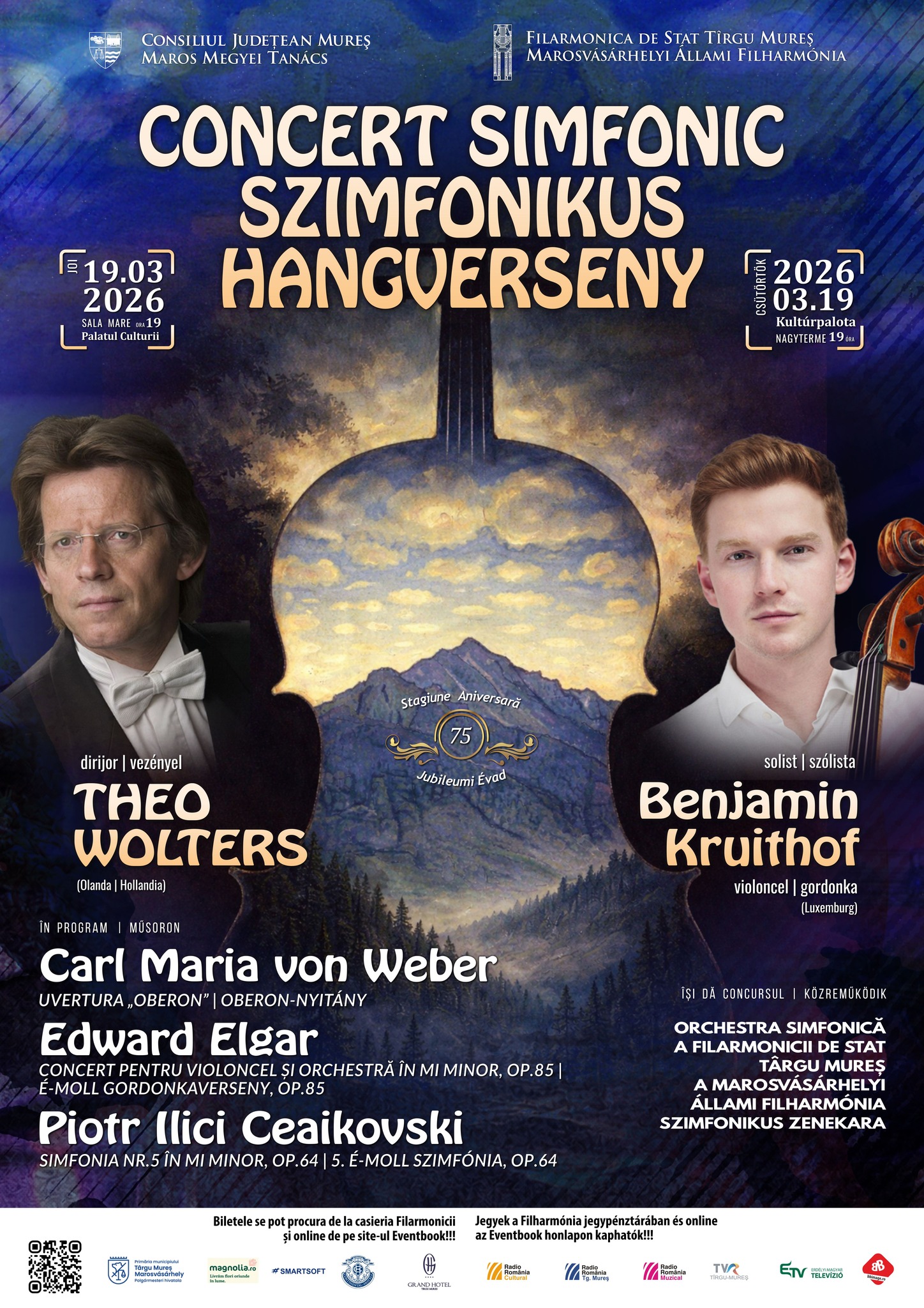 Marosvásárhelyen szólalnak meg a klasszikus mesterművek Wolters vezényletével