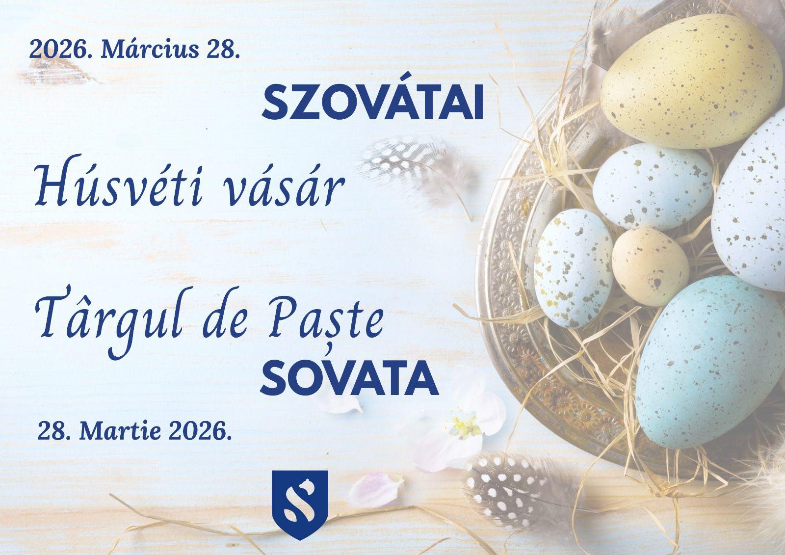 Húsvéti vásárt rendeznek Szovátán a napi piacon