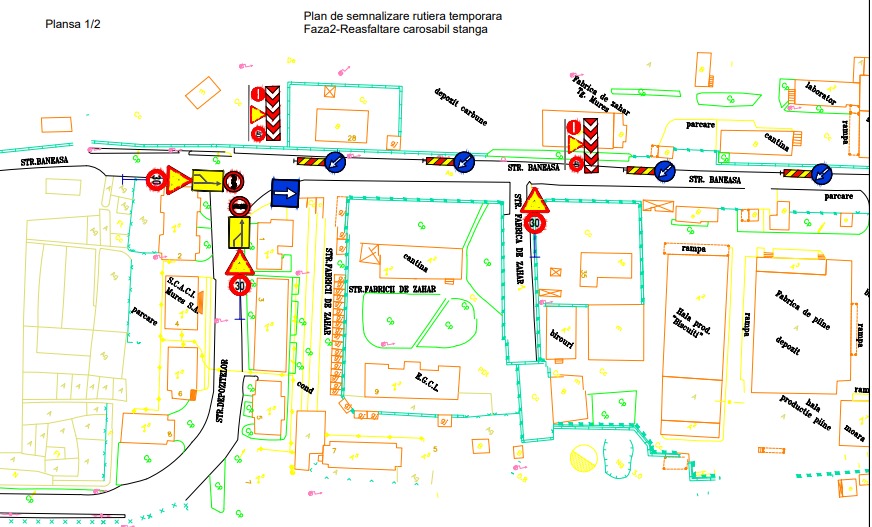 Forgalomkorlátozások a marosvásárhelyi Băneasa utcában: alternatív útvonalak javasoltak