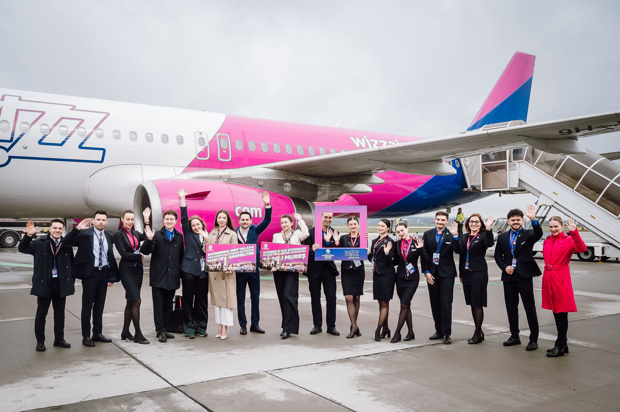 Elindultak az első járatok Marsvásárhelyről