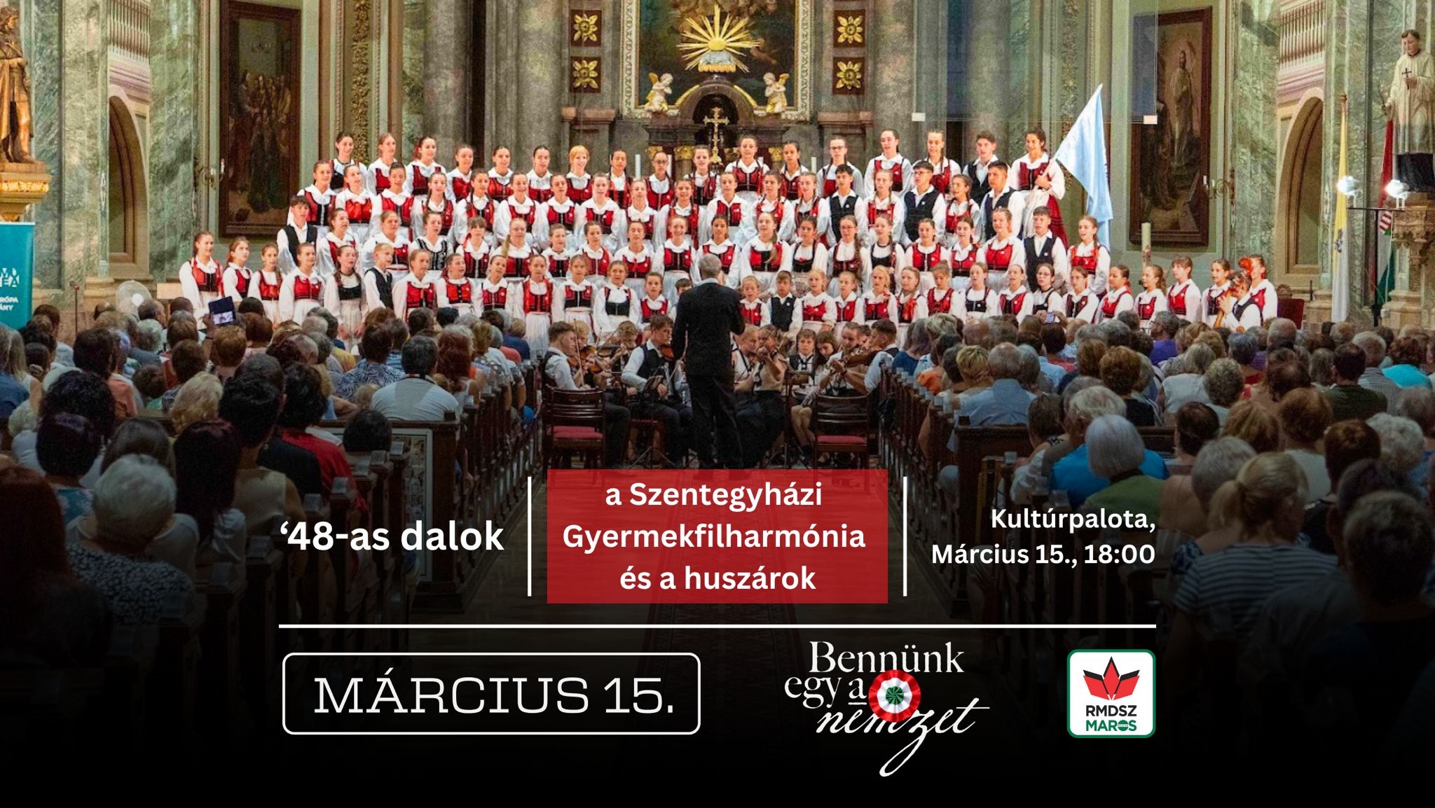 Könyv és Gyertya díjátadó gála és ünnepi koncert Marosvásárhelyen március 15-én