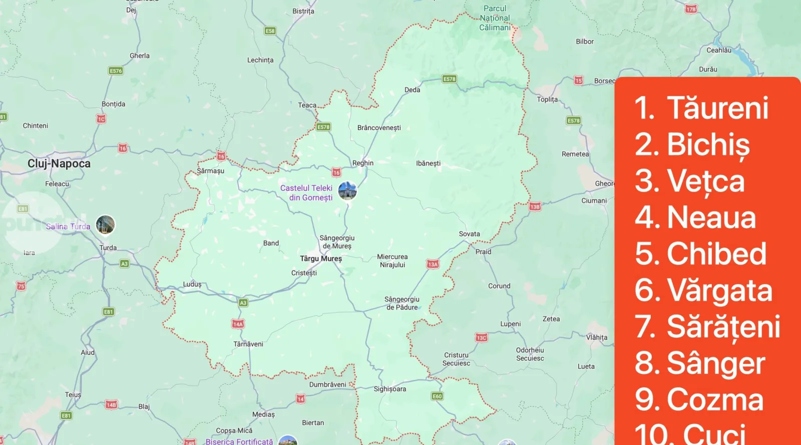 Fekete pont Maros megye szegényebb községeinek a pazarló költekezések miatt