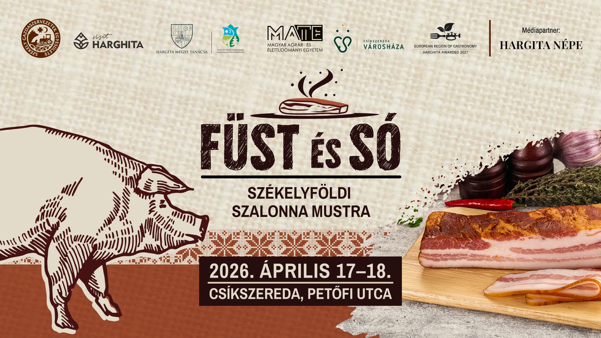 A székely ízek ünnepe: Szalonna mustra Csíkszeredában