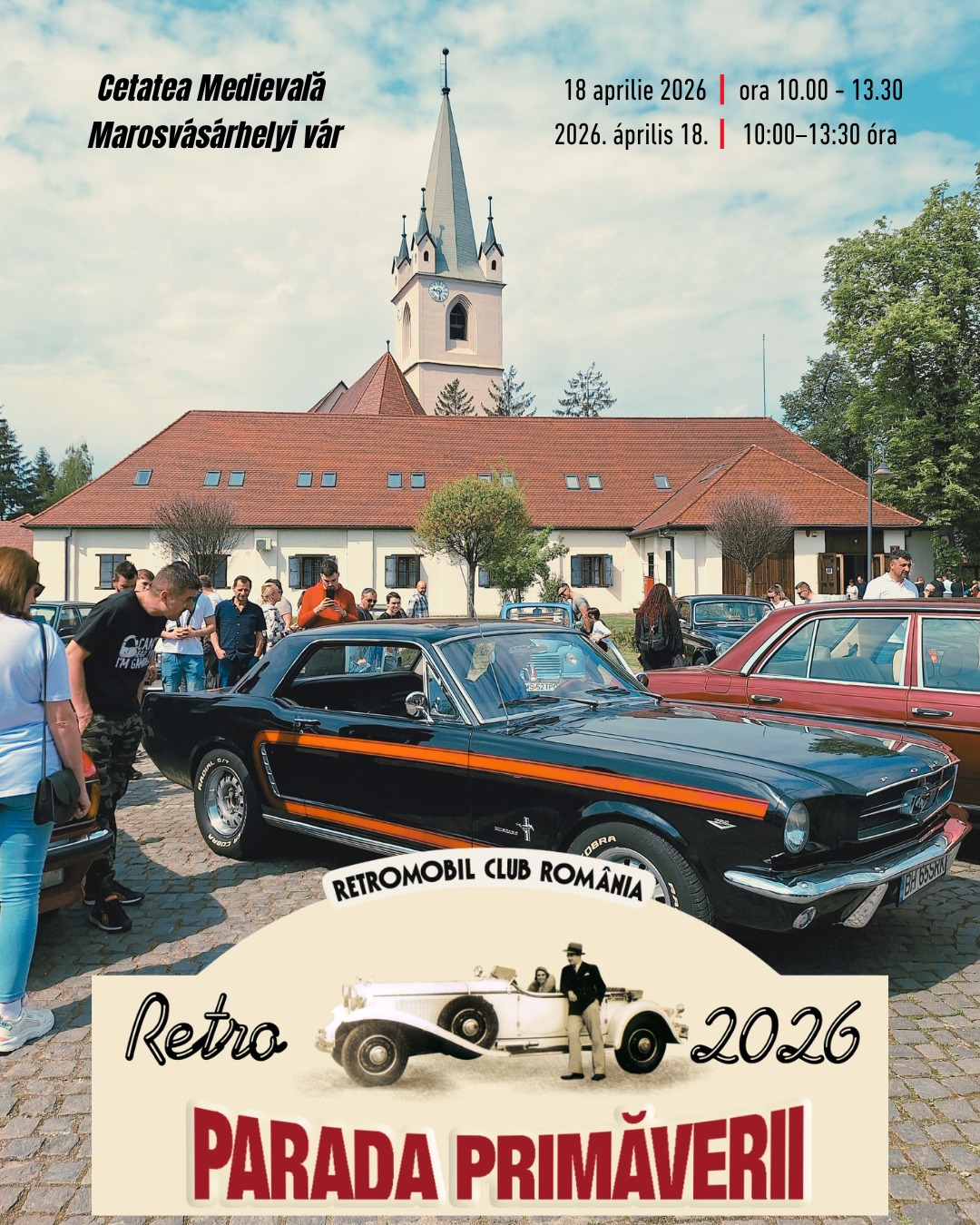 Tavaszi Retro-Parádé a Marosvásárhelyi Várban