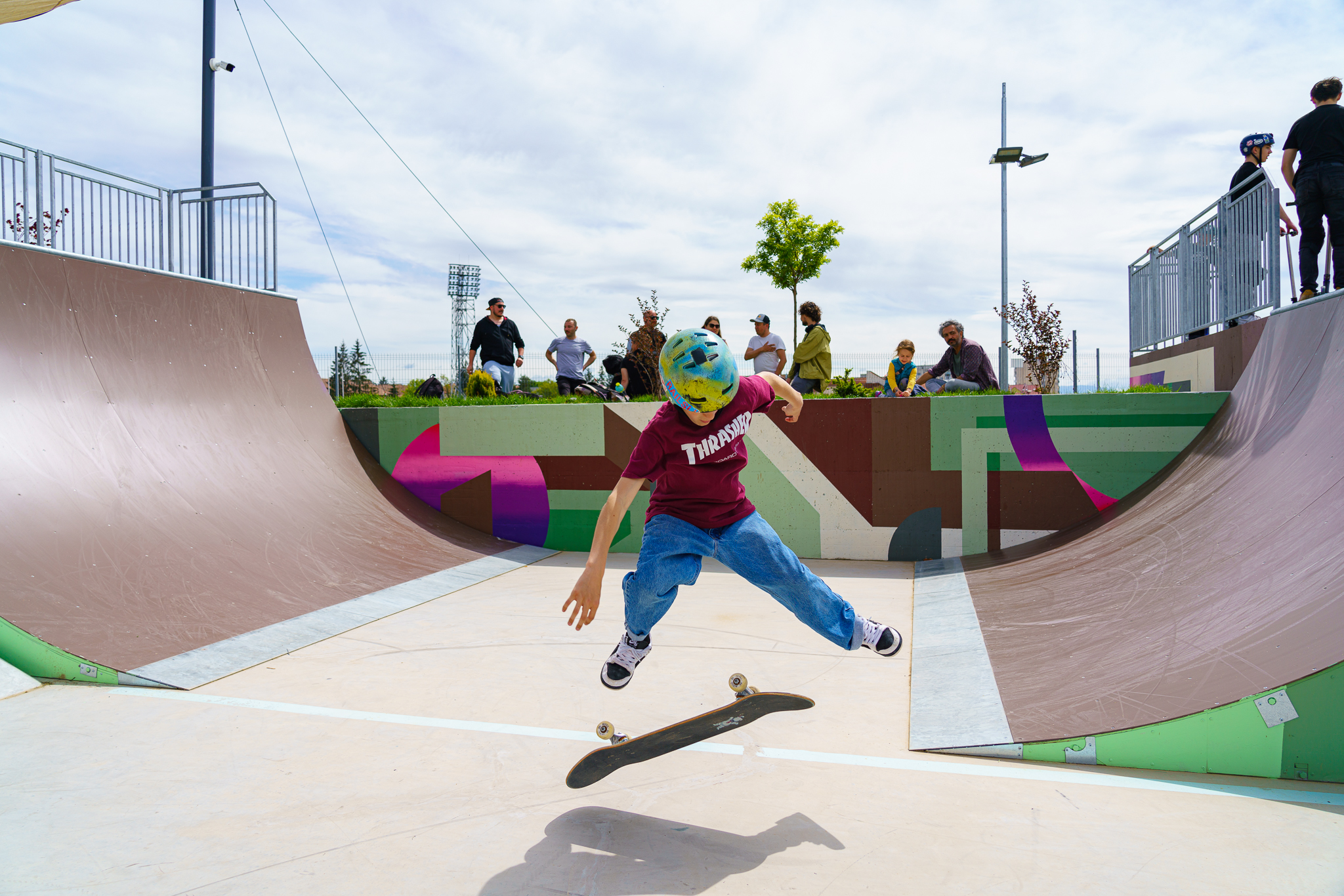 Megnyílt a sepsiszentgyörgyi skatepark – elindult a szabadtéri szezon